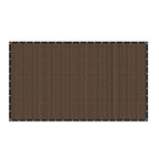 Vicllax 90% Shade Fabric Sun Shade Cloth Privacy Screen With Reinforced Grommets For Outdoor Patio Garden Pergola Cover Canopy 20X36 Ft, Mocha
