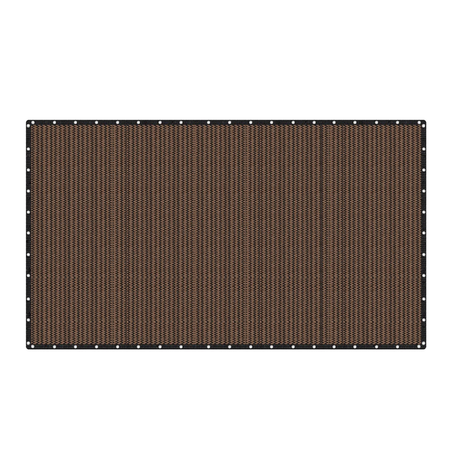 Vicllax Shade Fabric Sun Shade Cloth Privacy Screen With Grommets For Patio Garden Pergola Cover Canopy 20X36 Ft, Mocha