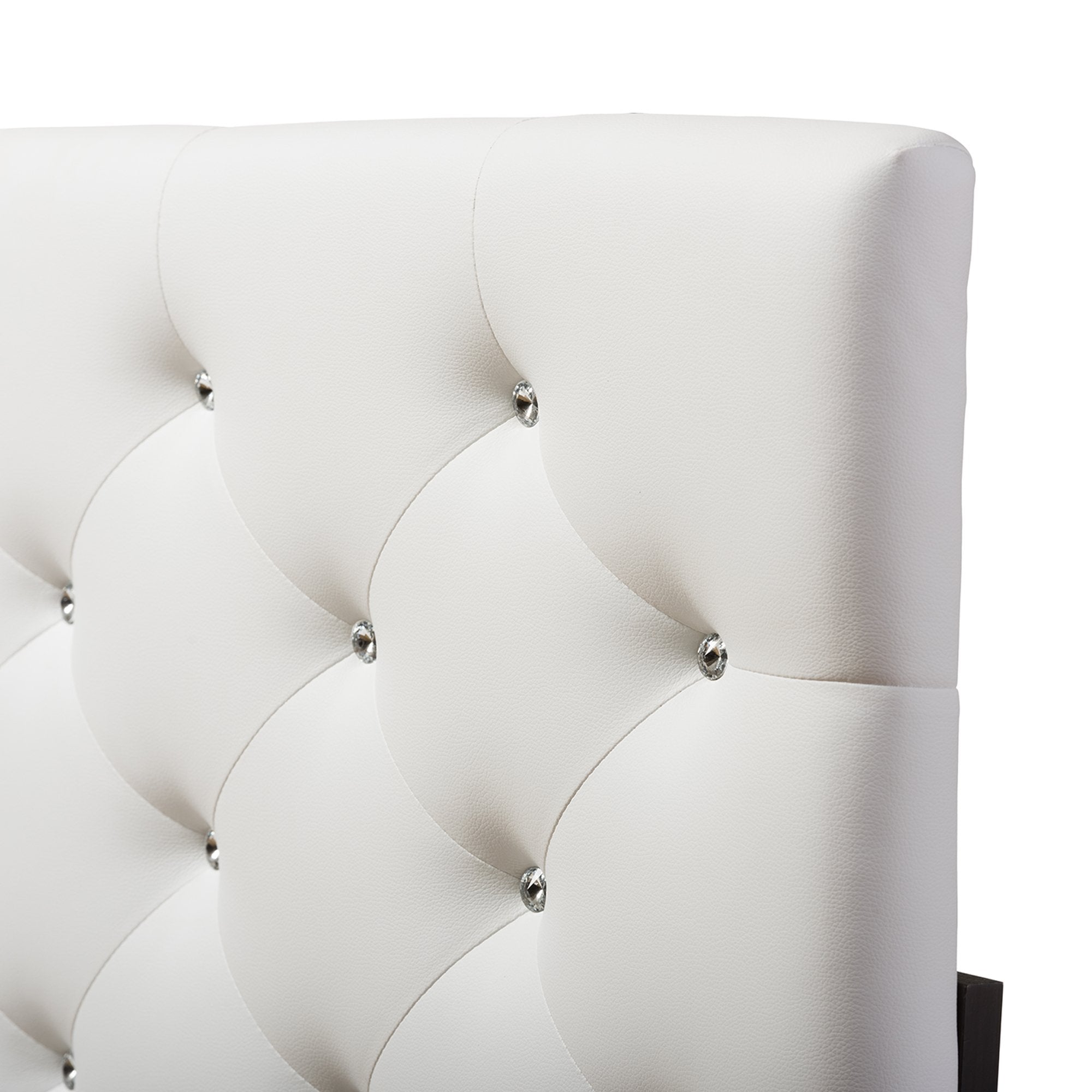 Baxton Studio Viviana Headboard, Queen, White