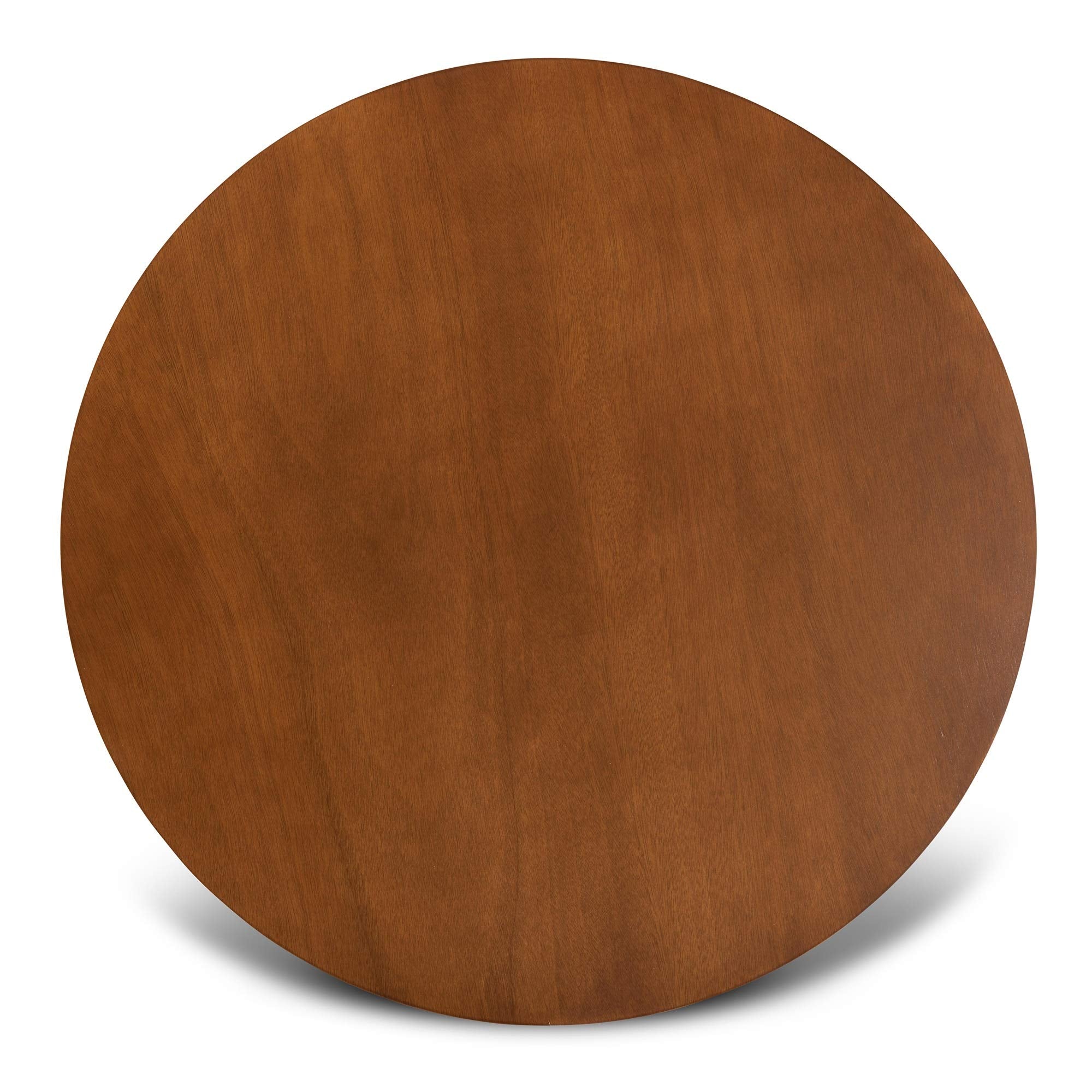 Baxton Studio Alisa Modern and Contemporary Grey Fabric Upholstered and Walnut Brown Finished Wood 5-Piece Dining Set