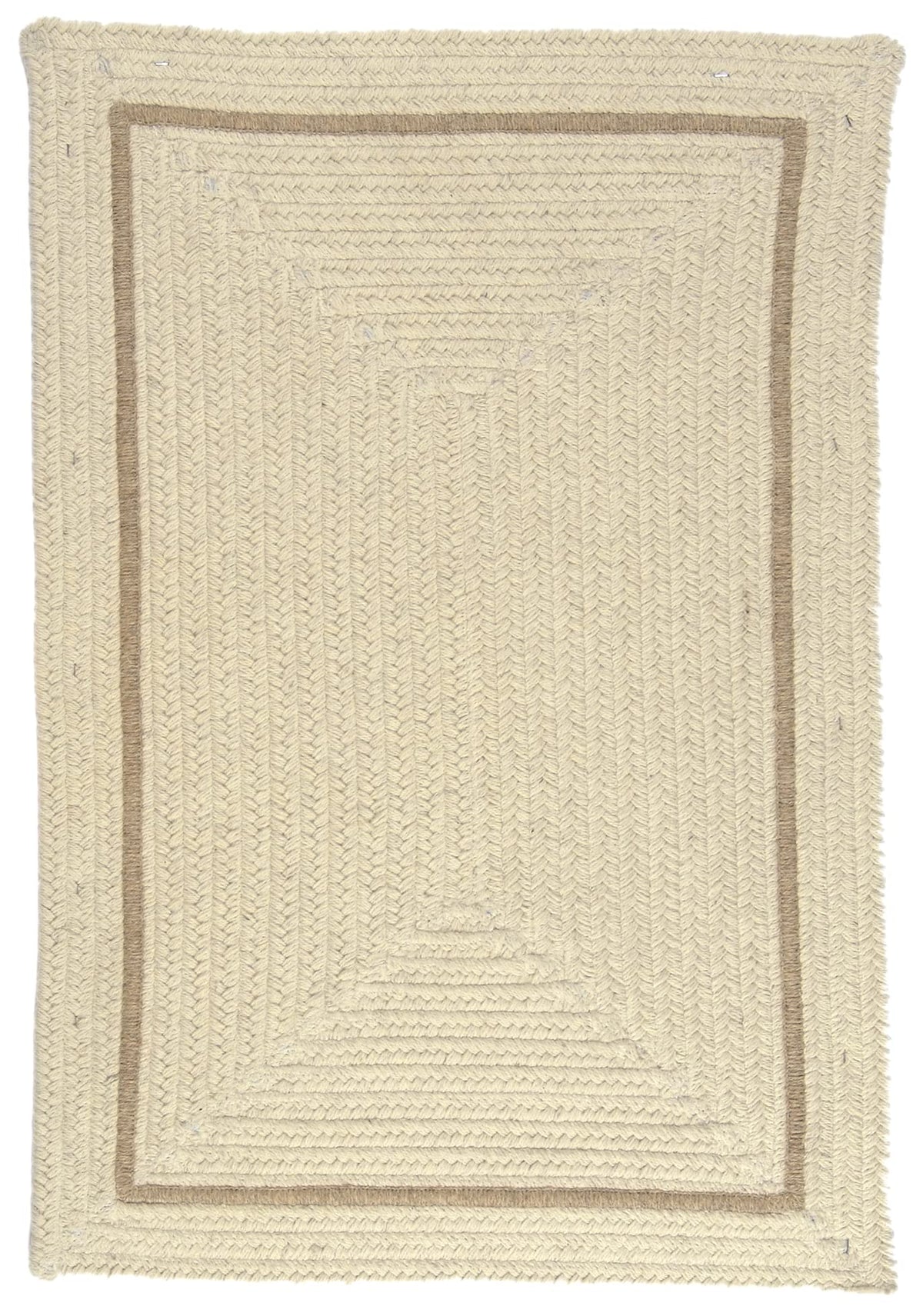 Shear Natural Rug, 2 By 6-Feet, Canvas