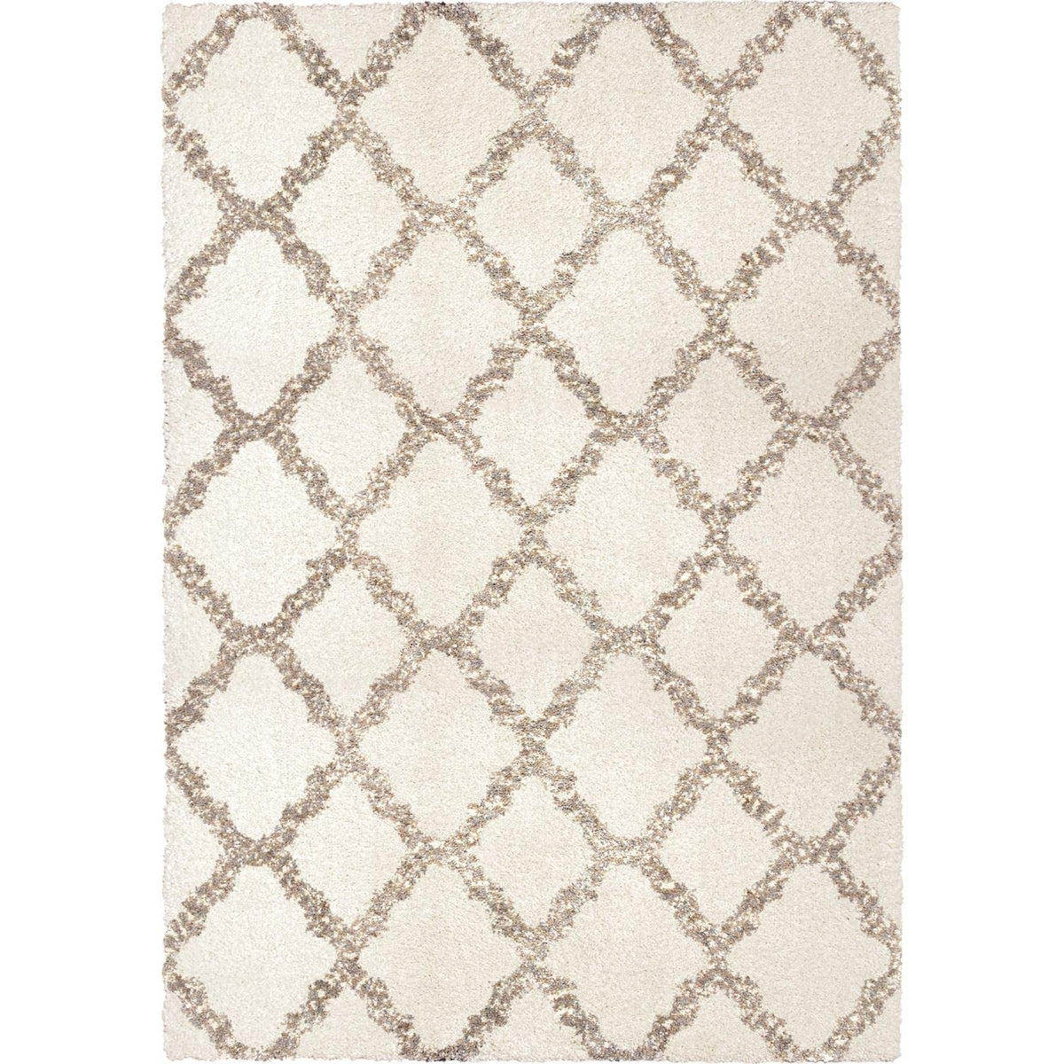 Orian Rugs Belmar White 5'3&quot;X7'6&quot;