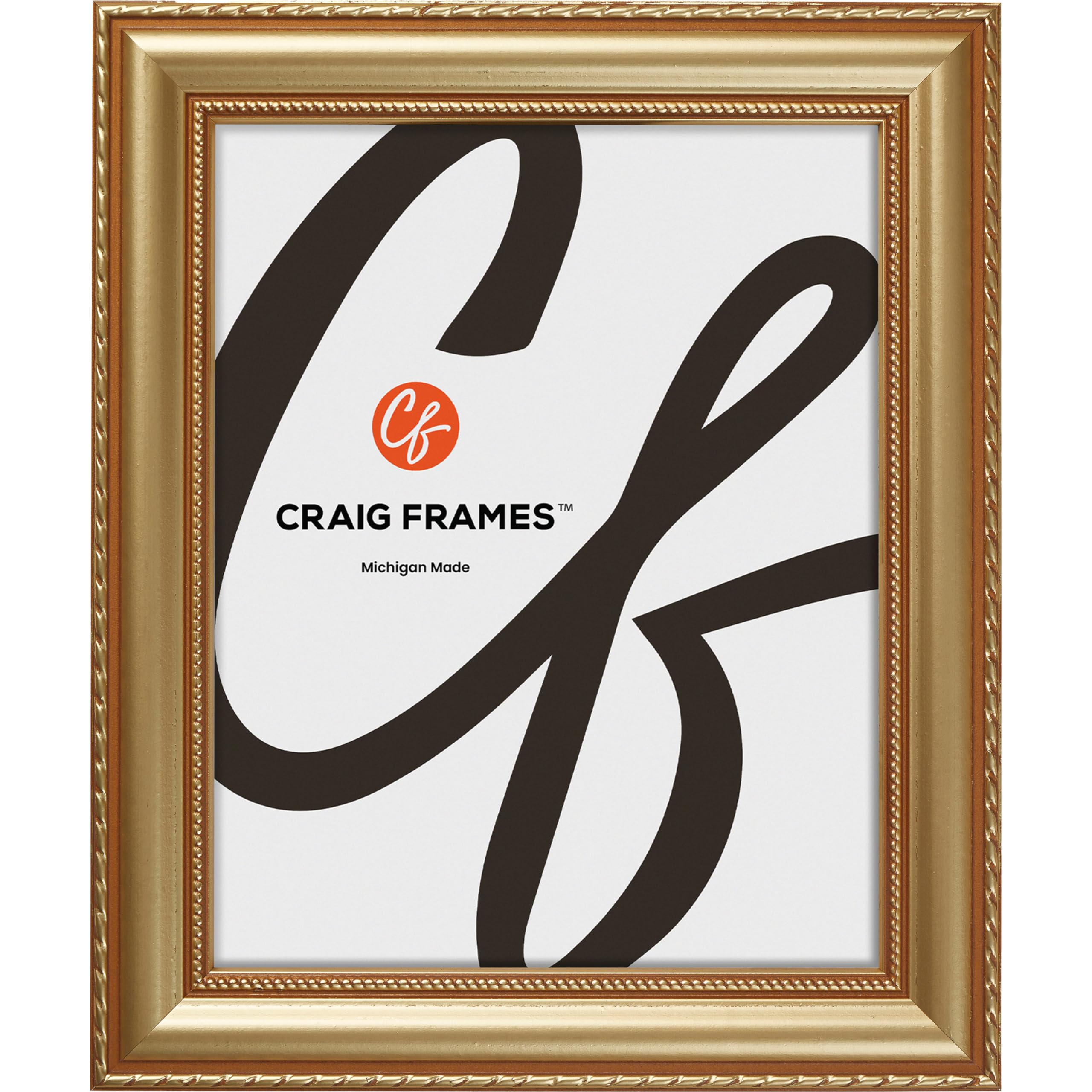 Craig Frames Victoria, 10x20 Picture Frame, Ornate Gold