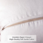 Ligicky Set Of 2 Decorative Lumbar Pillow Covers Soft Light Yellow Fluffy Throw Pillow Cover Luxury Series Rectangle Plush Pillo