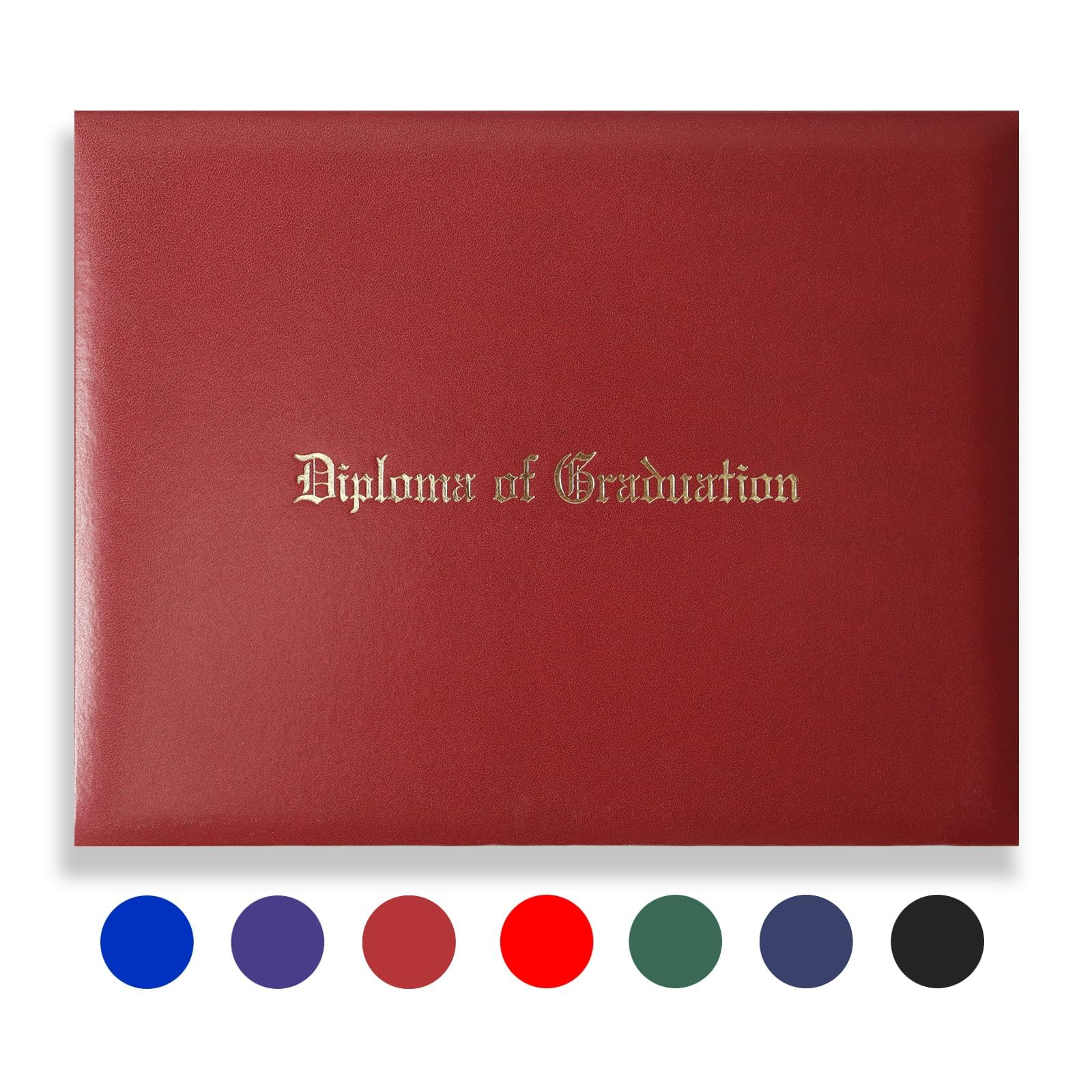 Yiioss Diploma Holder Diploma Covers 8.5   X11    Imprinted Diploma Of Graduation   For Graduation Certifications Folder,Maroon,