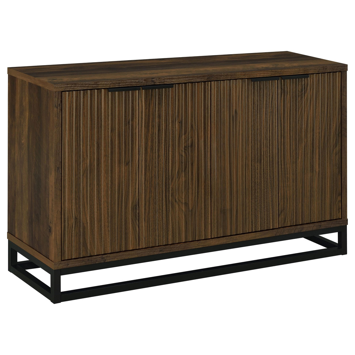 Coaster Home Furnishings Ryatt 4-Door Engineered Wood Accent Cabinet Dark Pine