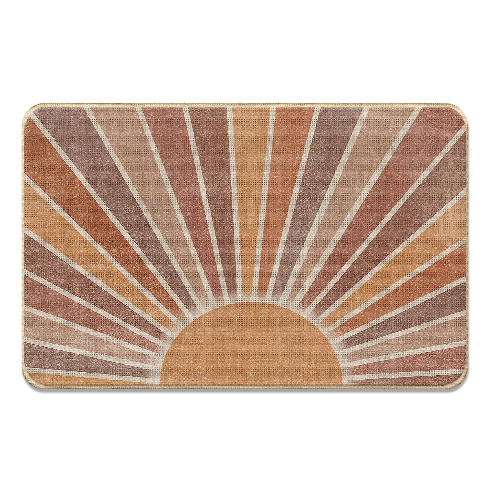 Dotain Boho Sun Door Mat Doormat Door Mats Decor,Sunshine Door Mats For Bedroom Farmhouse Home Entryway Front Door Porch Outdoor