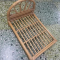 Apirily Rattan Newborn Bed GenderNeutral Rattan Posing Basket Woven Newborn Basket Lightweight & Portable Infant Photoshoot Bed