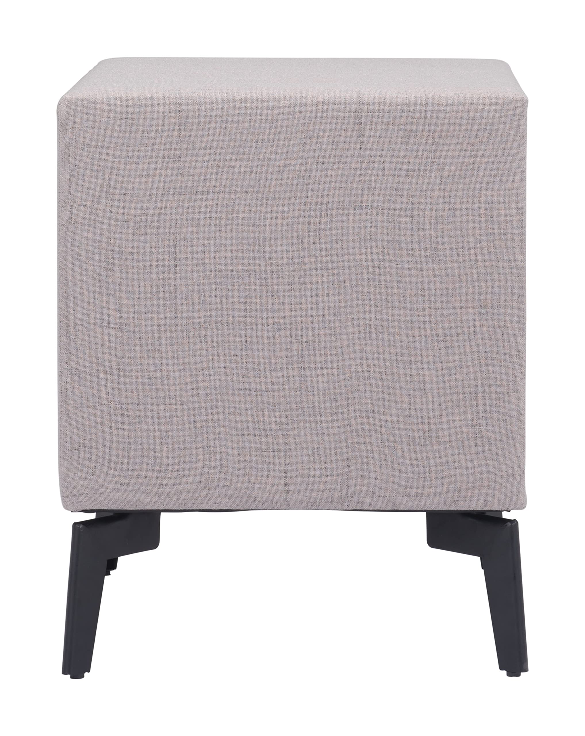 Zuo Halle Side Table Gray
