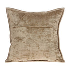 HomeRoots Decor 20' x 7' x 20' Transitional Taupe Solid Quilted Pillow Cover with Down Insert