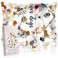 Miss Adola 2 Pack Mulberry Silk Pillow Case For Hair And Skin 19 Momme Standard 26'X20' Little Puppy Silk Pillowcase Soft Smoo