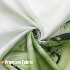 Mitovilla Sage Green Marble Shower Curtain, Modern Ombre Fabric Cloth Shower Curtains For Luxury Bathroom Decor, Abstract Waterc
