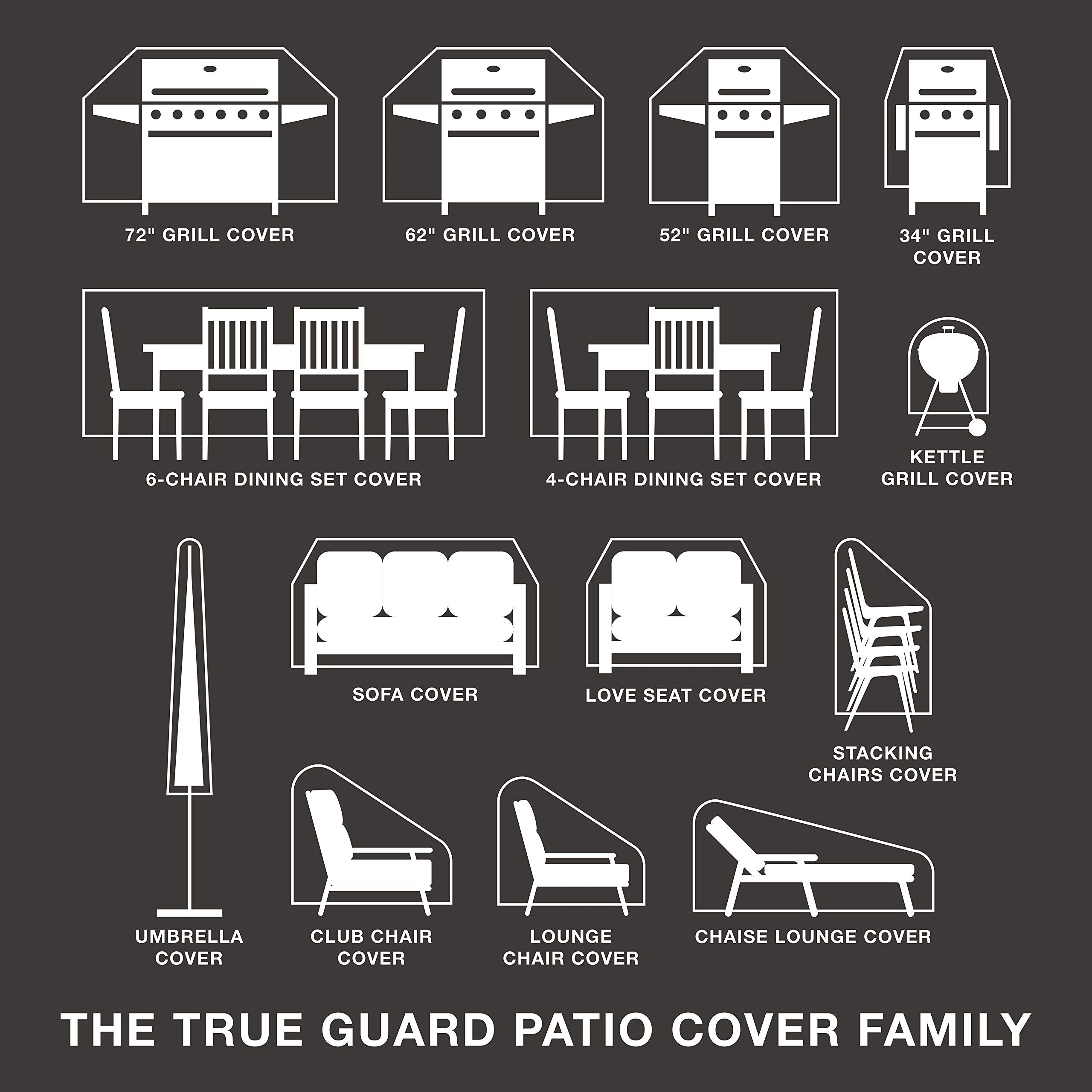 True Guard Patio Furniture Cover, Loveseat Up To 60'