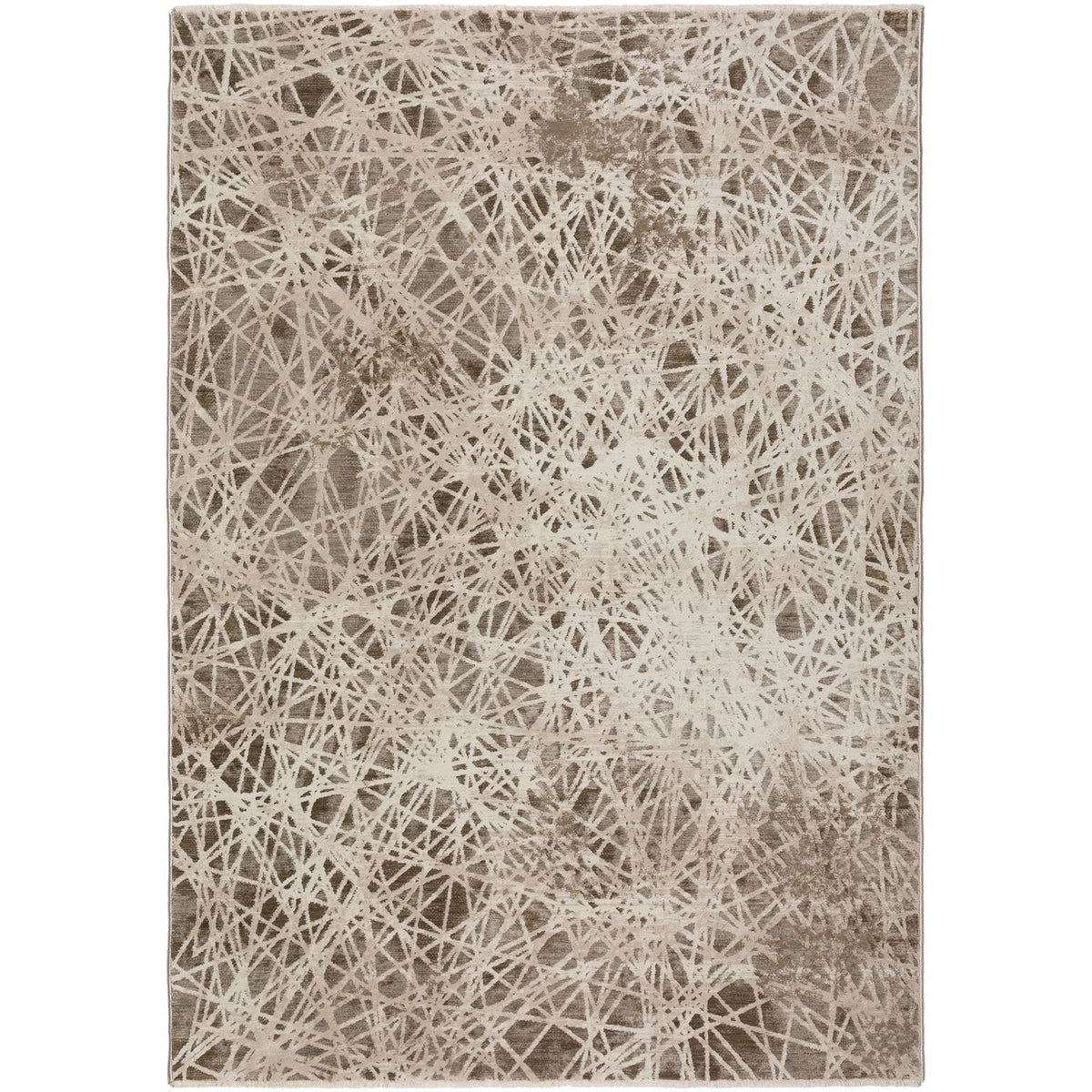 Denizi Dz4 Taupe Transitional Rug Rectangle 5' 3&quot; X 7 ' 8&quot;