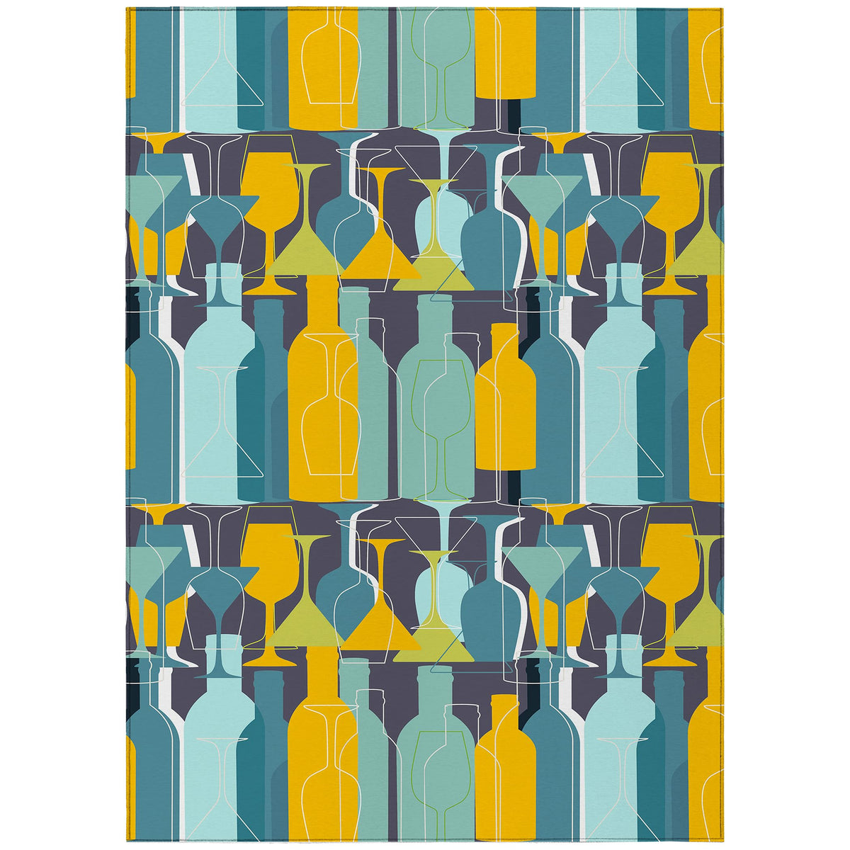 Dalyn Rugs Kendall Ke13 Blue 8' X 10' Indoor Outdoor Area Rug, Easy Clean, Machine Washable, Non Shedding, Bedroom, Living Room, Dining Room, Kitchen, Patio Rug