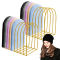 2 Pcs Beanie Holder Organizer, Knitted Hat Storage Rack Display Stand