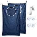 KEEPJOY Large Size 2Pack Hanging Laundry Hamper Bag, Hanging Door Hamper with 2 Hooks for Dirty clothes Large Size 35X21.6 inch 