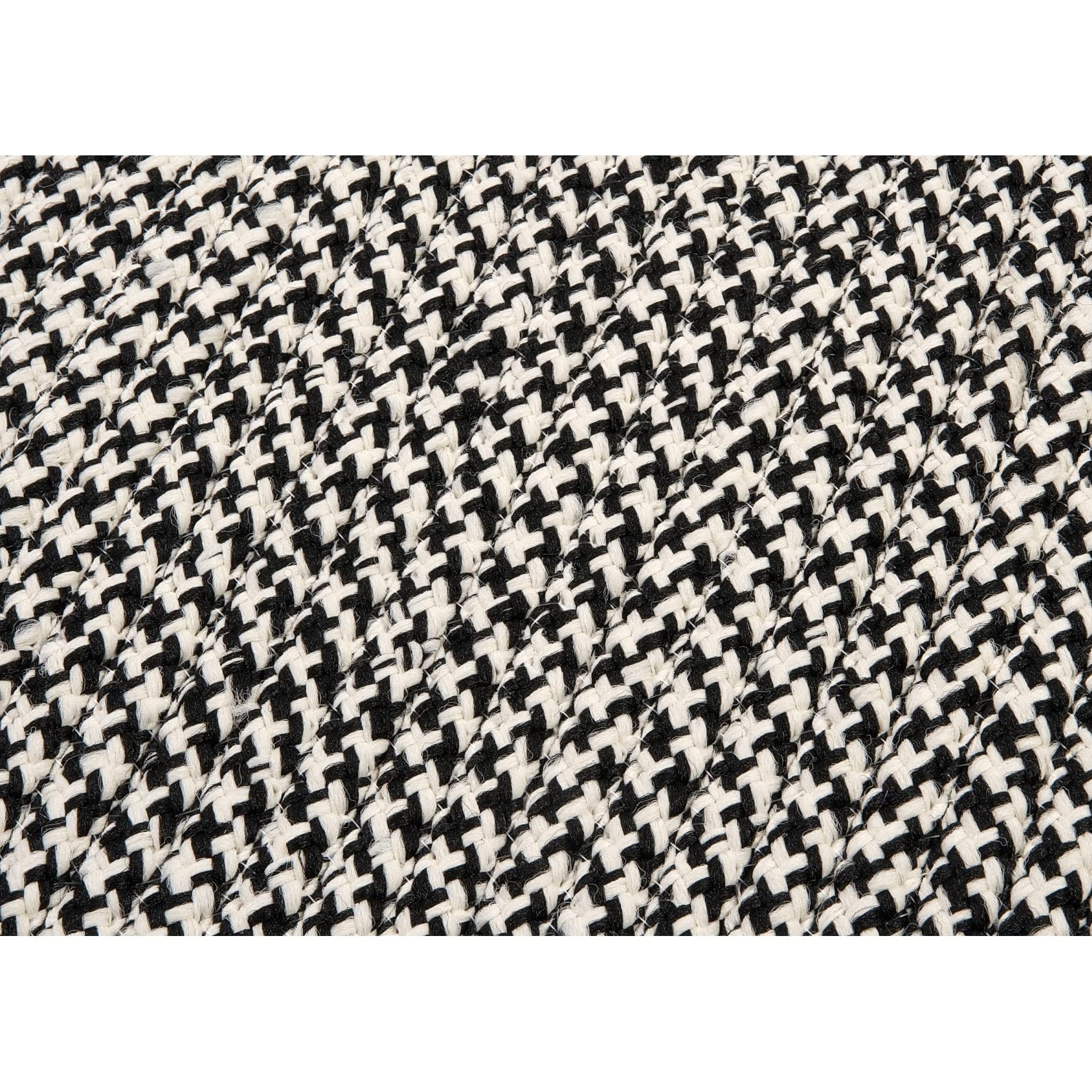 Colonial Mills Houndstooth Doormats - Black 18&quot; X 30&quot;