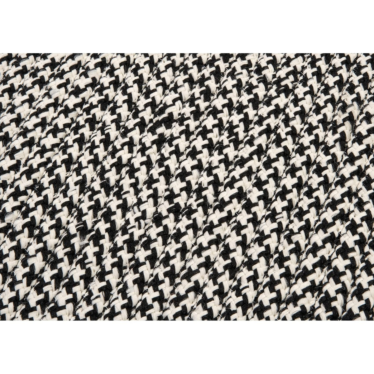Colonial Mills Houndstooth Doormats - Black 40&quot; X 60&quot;