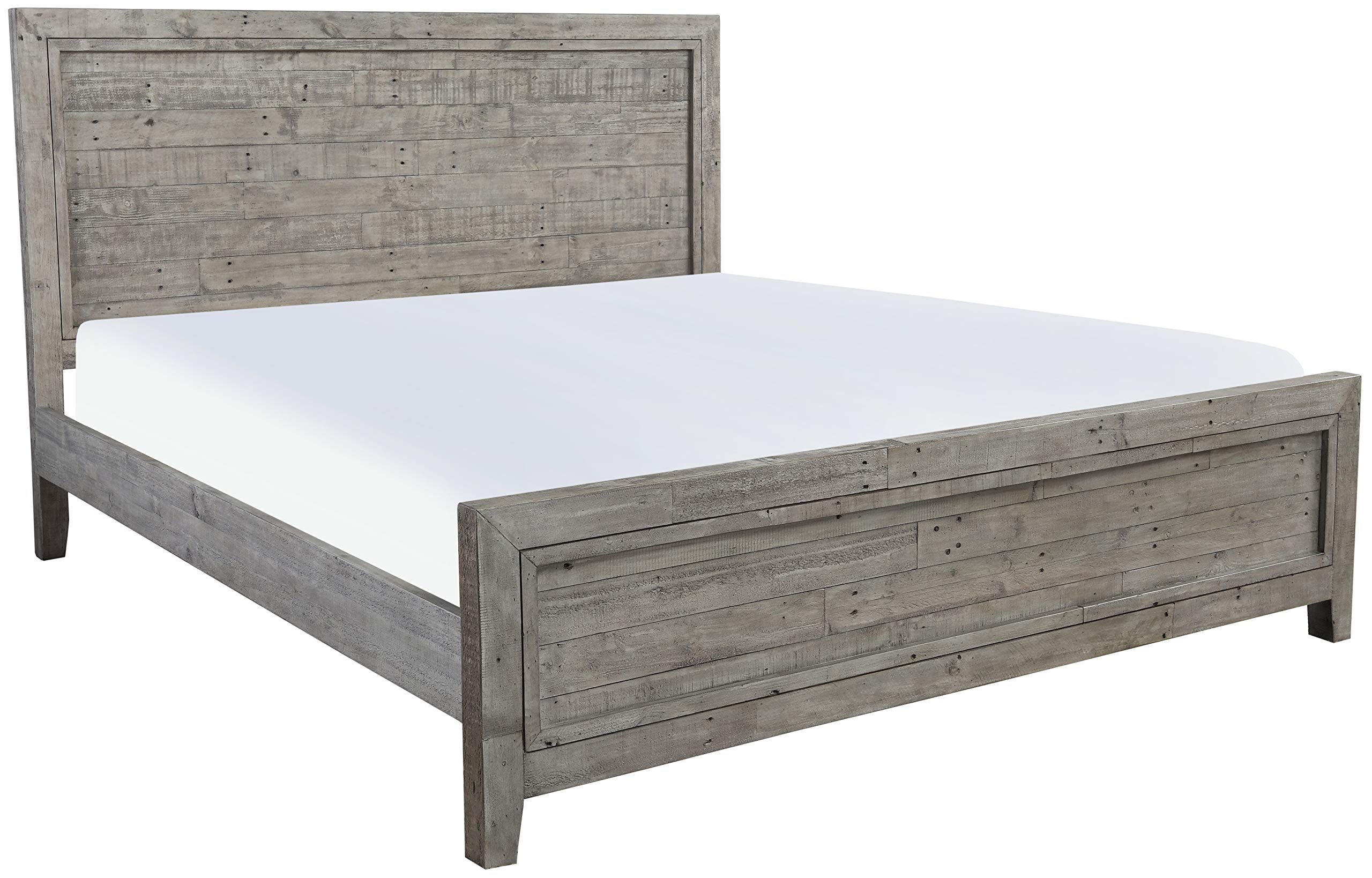 Kosas Home Ridge Platform, California King, Khaki Grey