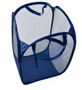 SOUQHUB Foldable Mesh Laundry Basket with Handles | Large Capacity, Collapsible PopUp Clothes Hamper for Bedroom, Bathroom and 
