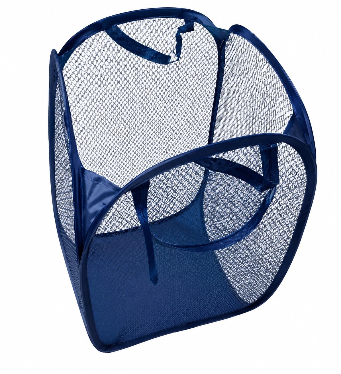 SOUQHUB Foldable Mesh Laundry Basket with Handles | Large Capacity, Collapsible PopUp Clothes Hamper for Bedroom, Bathroom and 