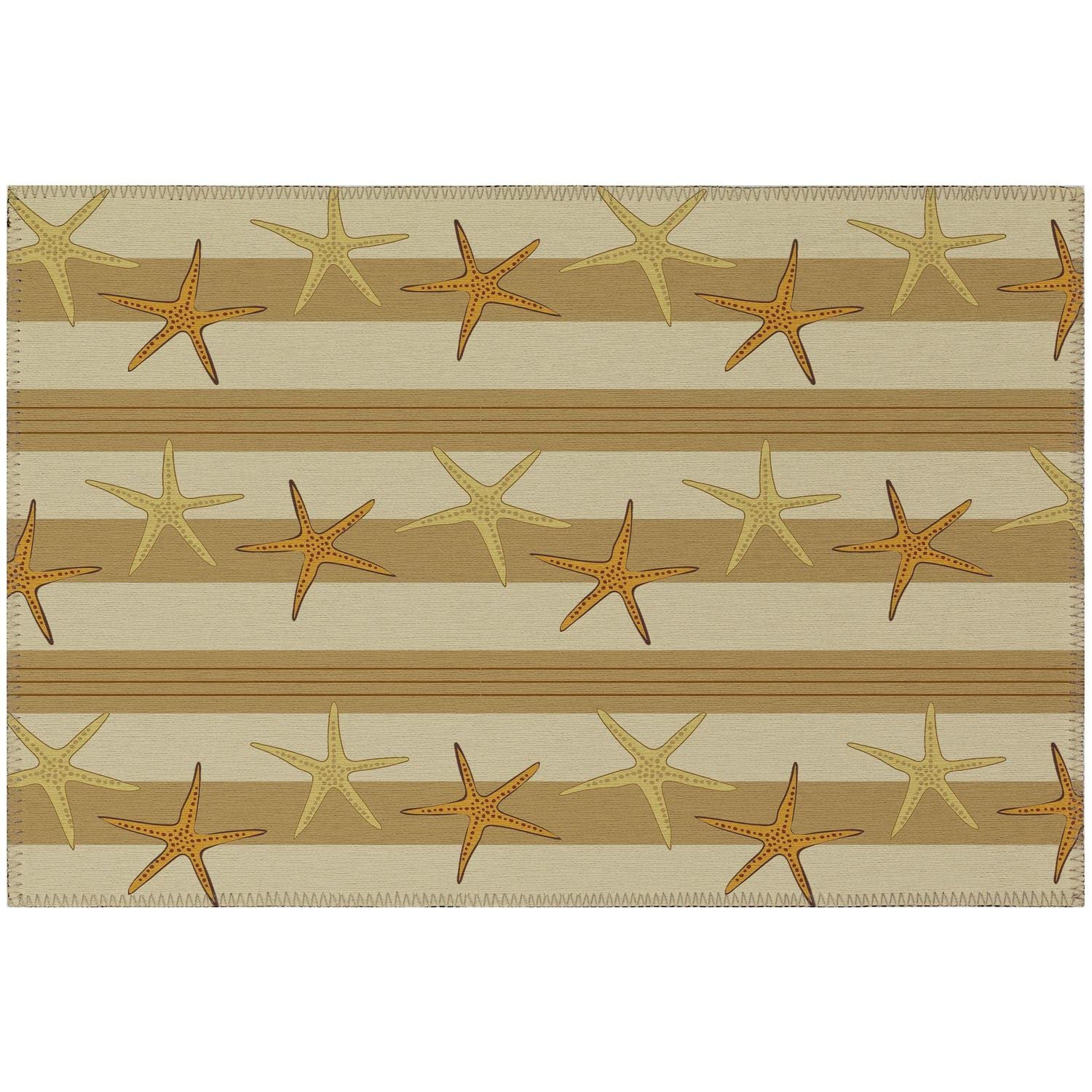 Seabreeze Sz12 Beige Coastal Rug Rectangle 10' X 14'