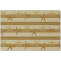 Seabreeze Sz12 Beige Coastal Rug Rectangle 5' X 7 ' 6"