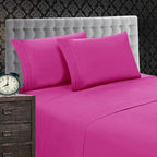 Elegant Comfort 1500 Premier Luxury Hotel Quality Softness Wrinkle and Fade Resistant 4-Piece Bed Sheet Set, Deep Pocket up to 1
