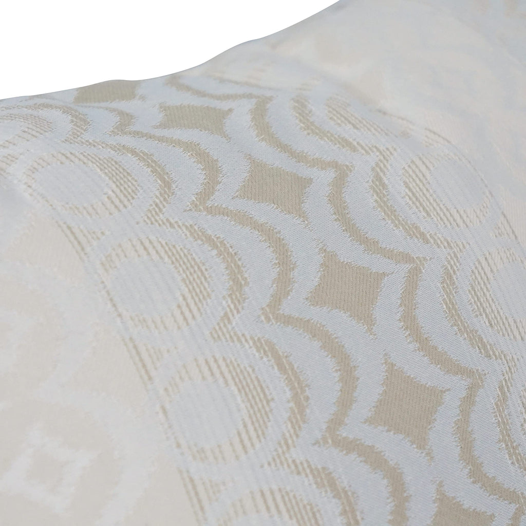 Blazing Needles Square Polyester Jacquard Throw Pillows, 17", Torero Dune 2 Count
