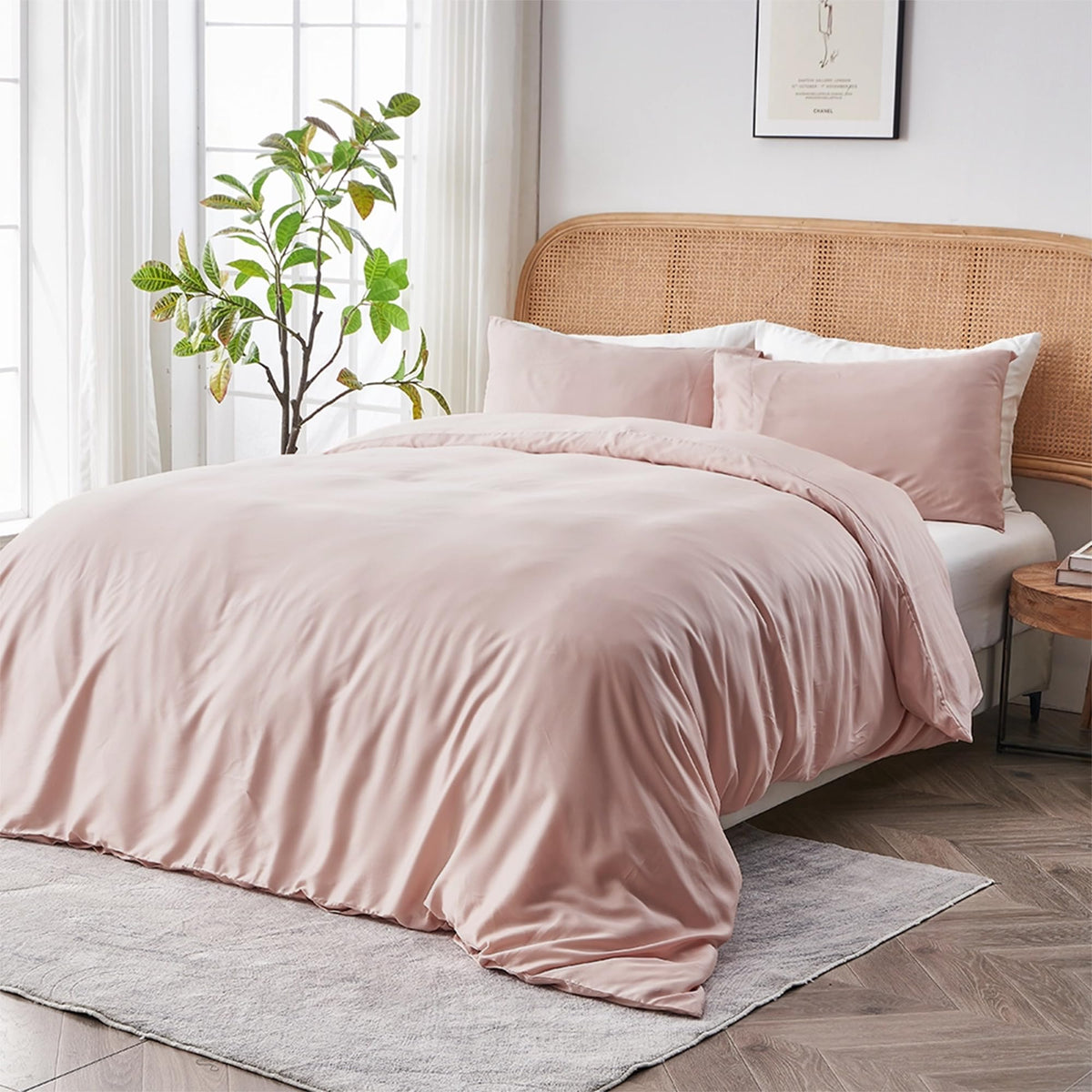 Sijo Airyweight Tencel Duvet Cover, 100% Lyocell Derived From Eucalyptus, Buttery Soft, Best Cooling Sheets By Architectural Dig