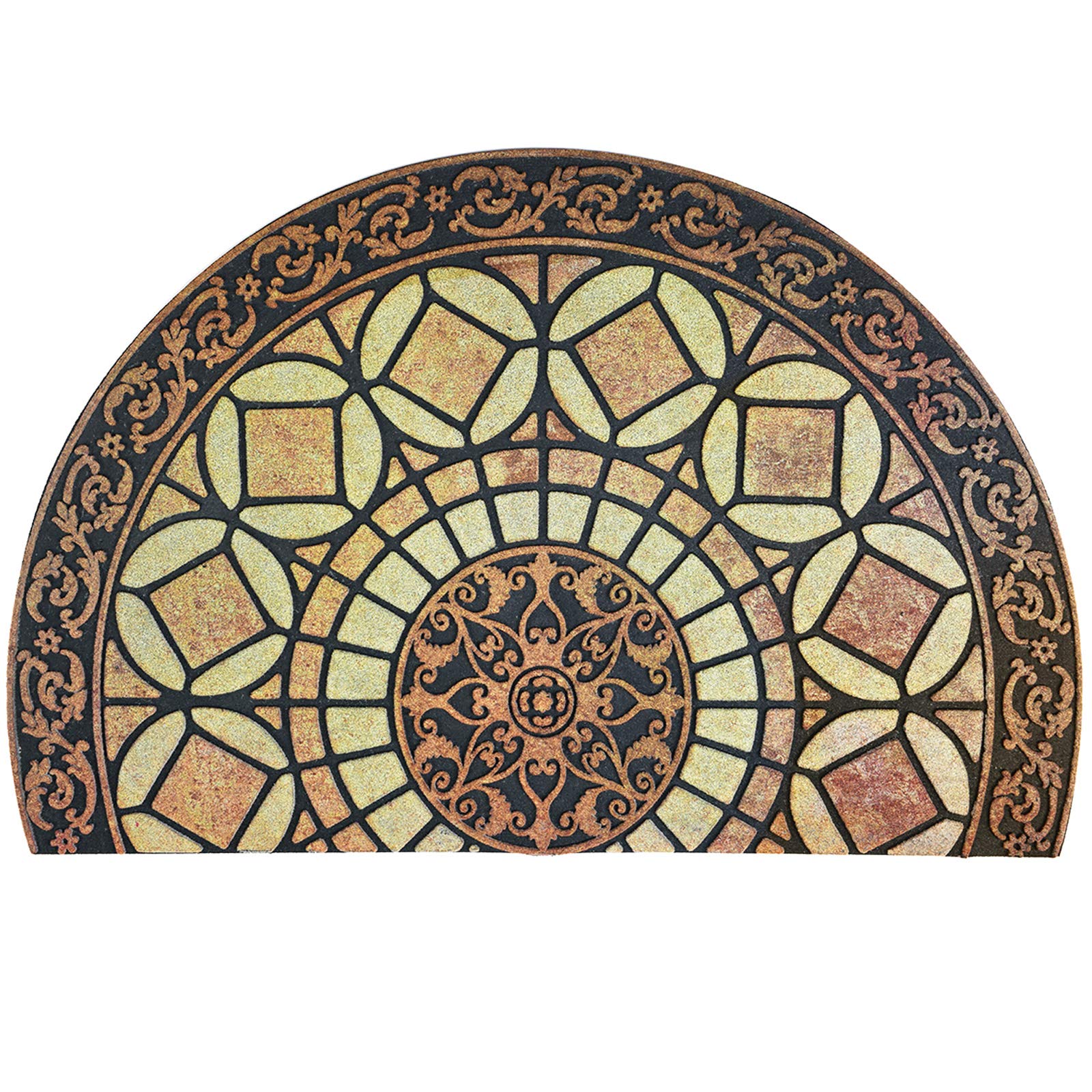 Chichic Entrance Door Mat Large 24 X 36 Inch Entry Way Doormat Front Door Rugs Outdoors Heavy Duty Welcome Mat Non Slip Rubber B
