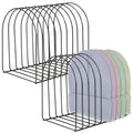 2 Pcs Beanie Holder Organizer, Metal Beanie Hat Display Stand, Knitted Hat Storage Rack Display Stand, Metal Cap Holder for Wint