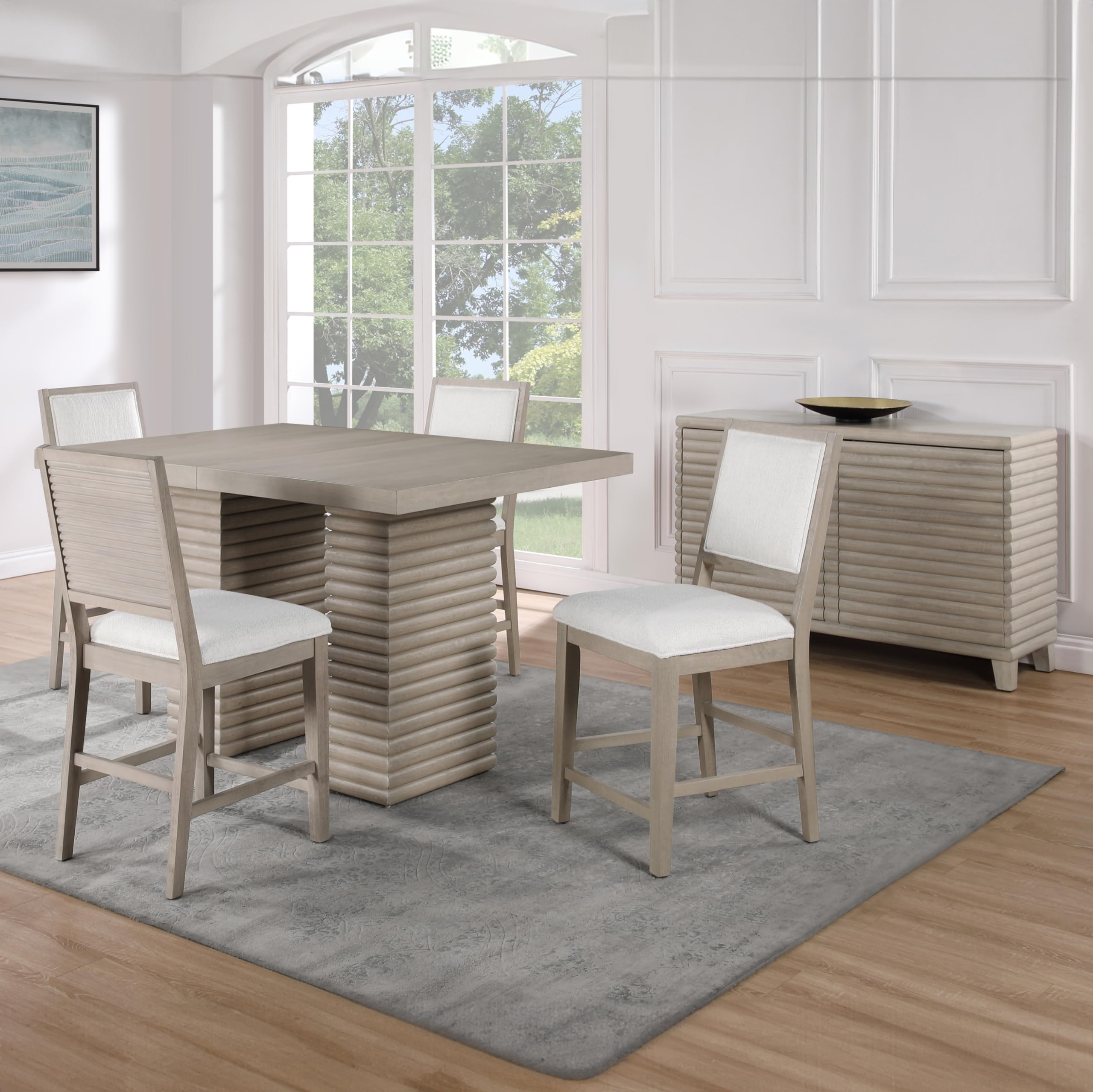 Steve Silver Company Lily Chair, Gray
