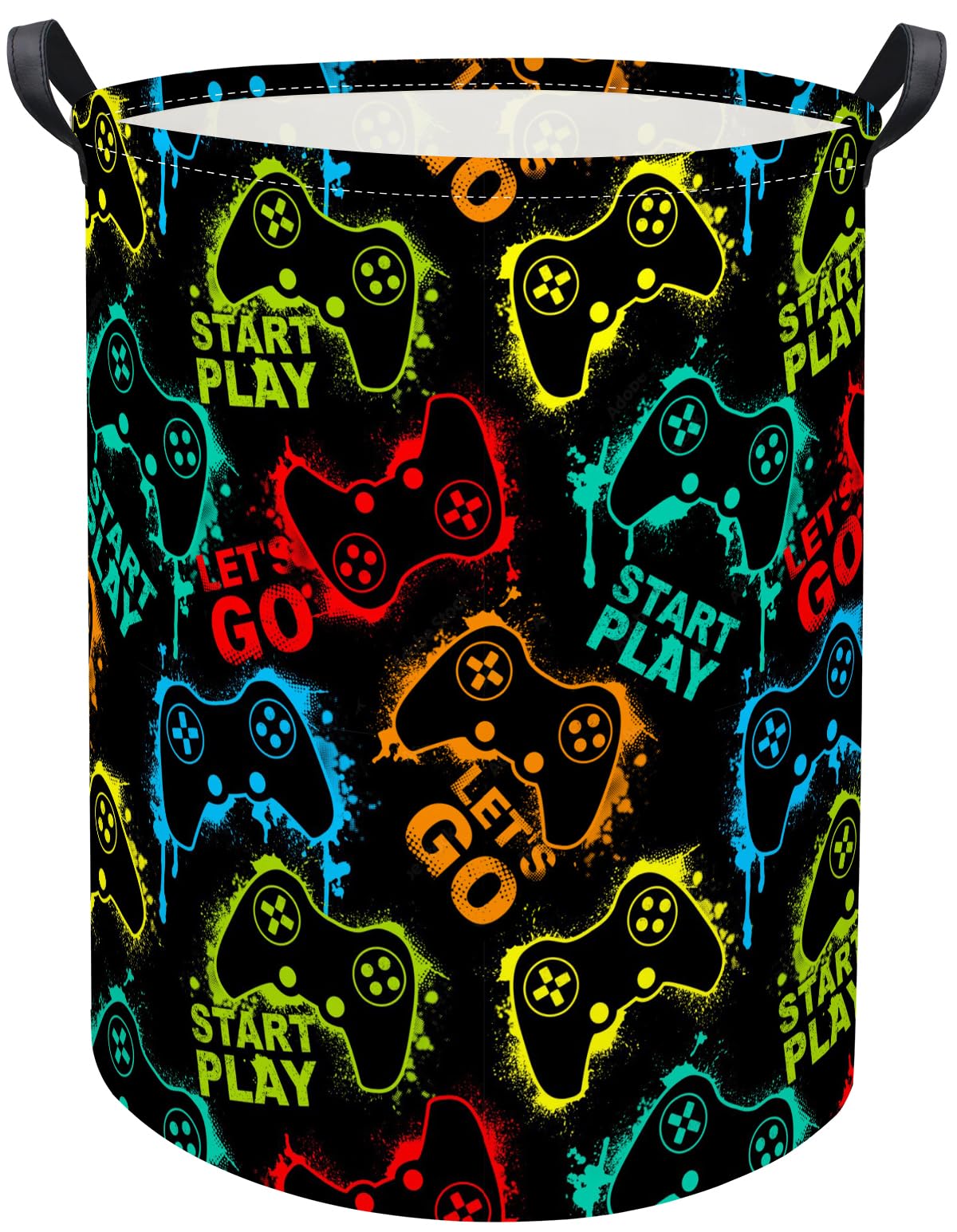 TIBAOLOVER Kids Laundry Basket Baby Hamper Toy Storage Bin for Boys Room Decor Baby Nursery Hamper Gift Baskets for Bedroom Bath