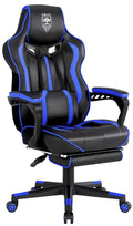 Vonesse Gaming Chair with Footrest,Big and Tall Gamer Chair with Massage,Reclining Computer Gaming Chair for Adults, Ergonomic G