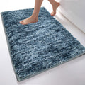 Luxe Home Bath Mat Super Soft Anti Skid Hawaii Rugs (Charcoal, 60cm x 90cm) Pack of 1