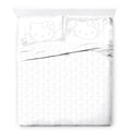 Jay Franco Hello Kitty Queen Size Sheet Set - Super Soft 4 Piece Zodiac & Stars Bedding Set - Microfiber Sheets Includes Reversi
