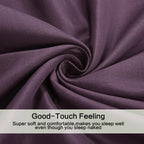 4 Piece Bed Sheet Set (Queen,Purple) 1 Flat Sheet,1 Fitted Sheet And 2 Pillow Cases,Brushed Microfiber Luxury Bedding With Deep Pockets