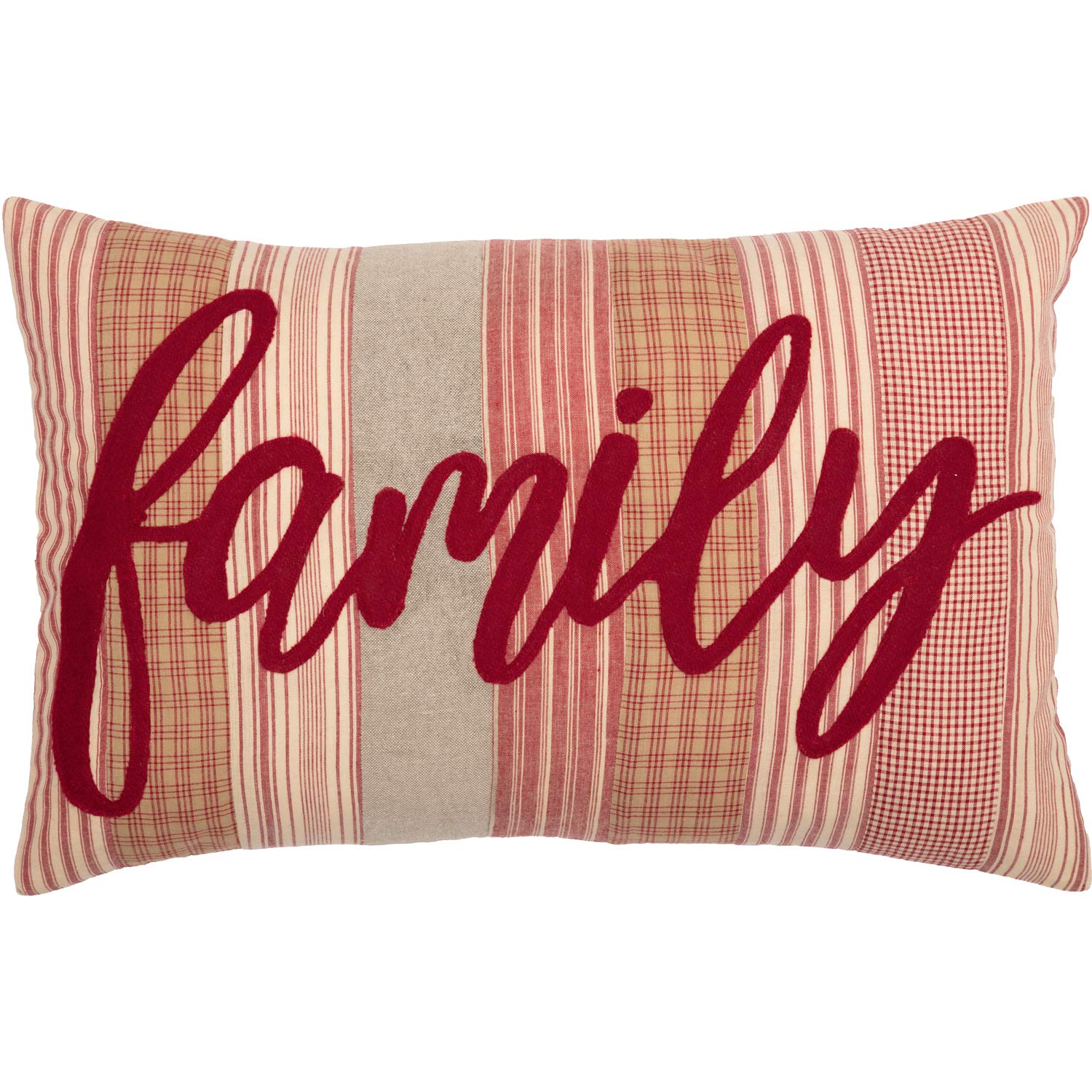 Vhc Brands Sawyer Mill Red Motif Pillows (14X22 Family)