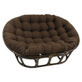 Blazing Needles Twill Double Papasan Cushion, 1 Count (Pack Of 1), Natural