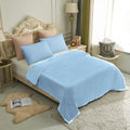 Jyk Fleece Plush Blanket Queen Size 79' X 91' - Premium Silky Flannel Fleece Blanket 3.5 Lb, Lightweight And Fluffy Cozy Plush
