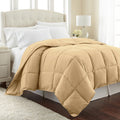 Southshore Fine Living, Inc. Vilano Springs Premium Quality Over-Sized All-Season Down-Alternative Comforter, Gold, Full/Queen
