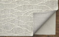 HomeRoots 511847 10 x 13 ft. Taupe Black & Gray Wool Abstract Hand Tufted Handmade Stain Resistant Rectangle Area Rug