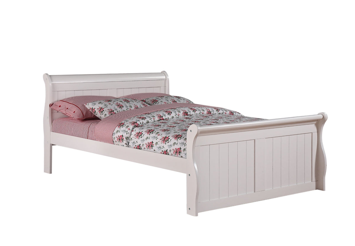 Donco Kids 325Fw Series Bed, Full, White