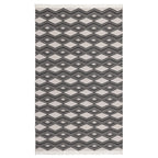 Kosas Home Saugatuck Area Rug, Bedroom, Kitchen Living Room, 2' X 3', Charcoal