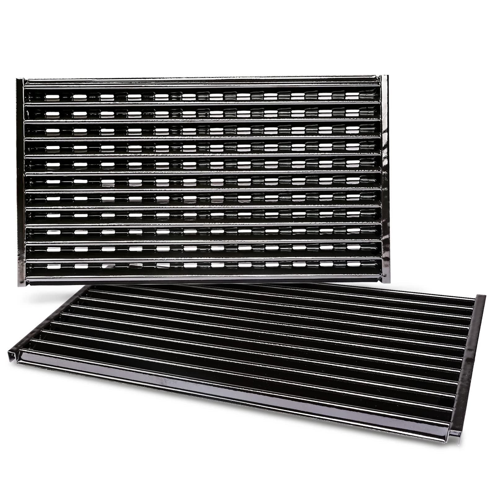 Hisencn Grill Grates For Charbroil Performance Tru-Infrared 2 Burner Gas Grill 463633316, 463672016 463672216, 463672416, 17 Inc