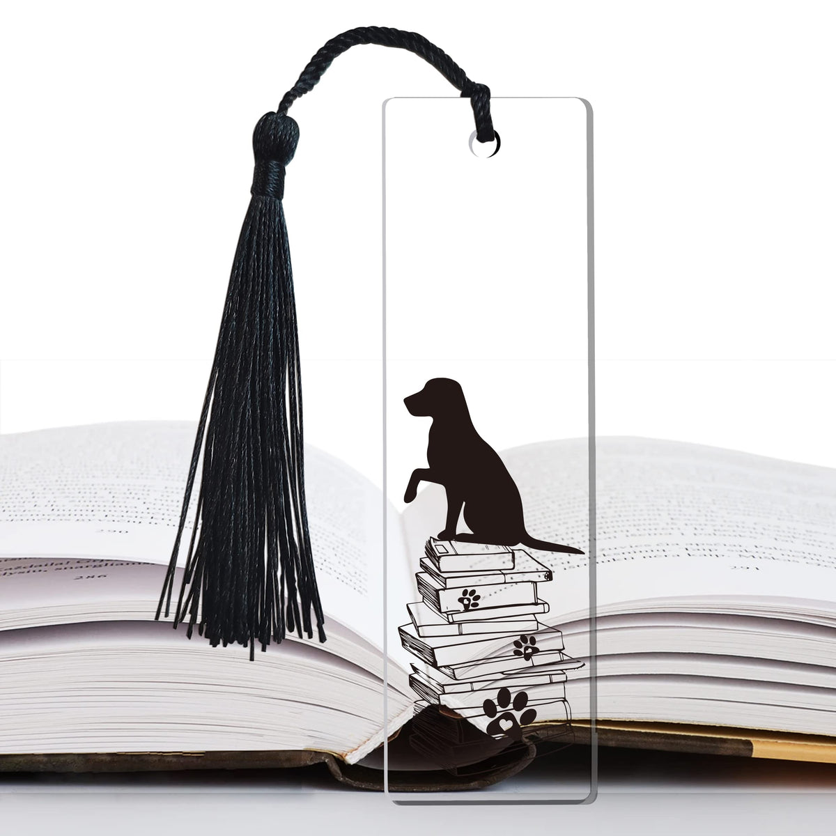 Dog Book Markers For Women Inspirational, Funny Bookmarks For Students Teachers School Home Office Supplies, Book Lover Cat Love