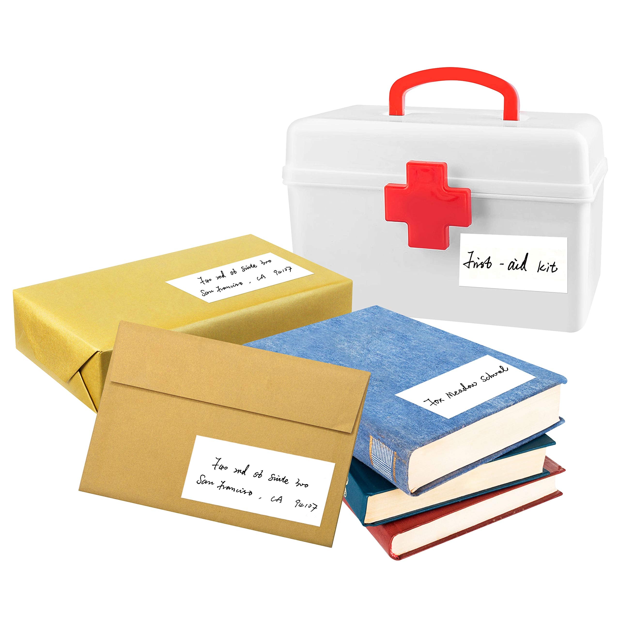 120 Large Size Removable Customizable Blank Labels, Water/Oil/Tear Resistant, No Residue For Home Organization Projects, Bins, K