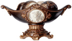 Ok Lighting Grecian Decorative Fruit Bowl, 8.0", Bronze